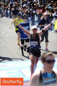 Finishing my 9th Full Marathon on my 45th Birthday. The San Francisco Marathon, 2014