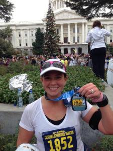 4:26 finish at CIM - December, 2014.